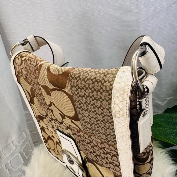 Coach Vintage Soho patchwork crossbody - RARE ! EUC ! - Picture 4 of 7